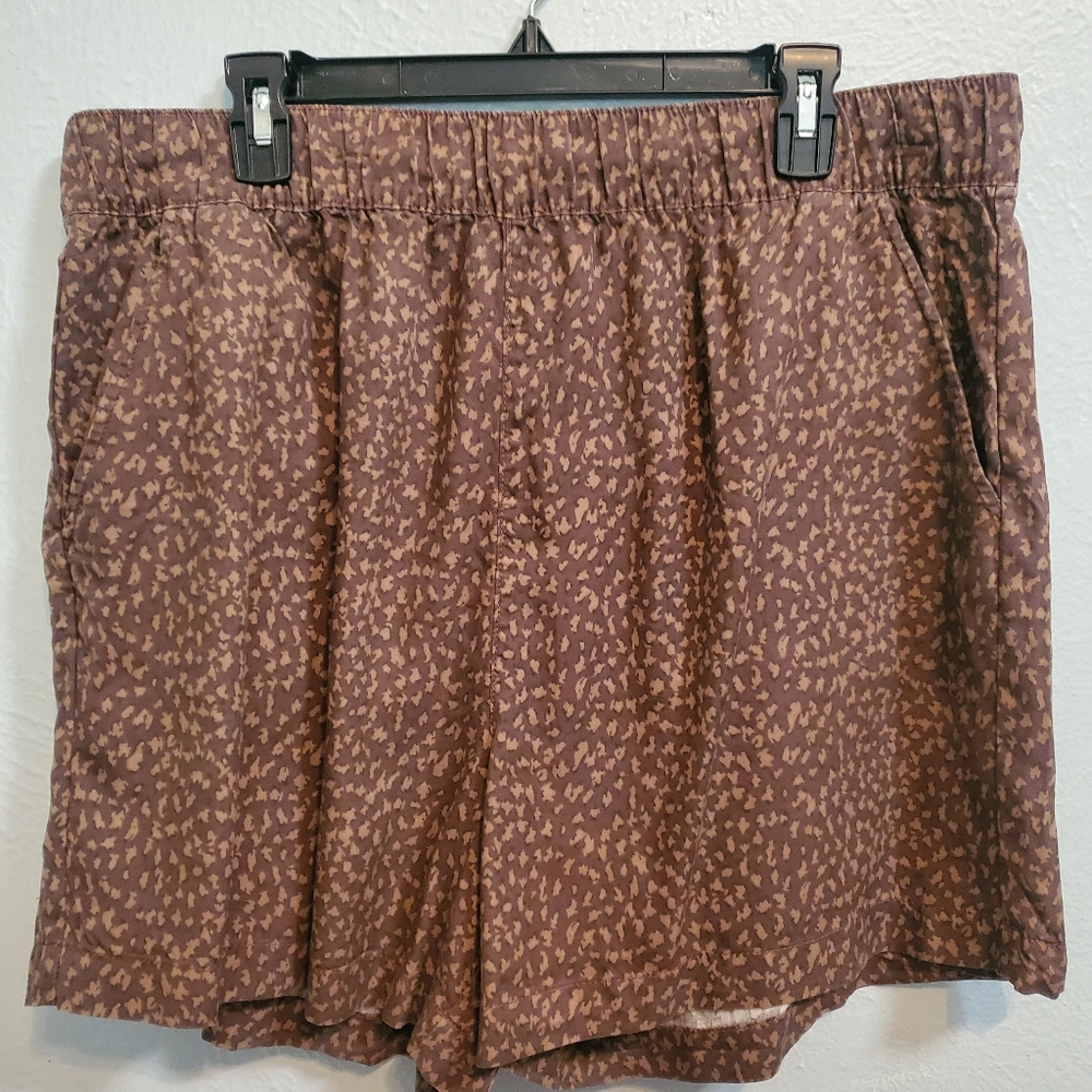 Pull On Short XXL Leopard print